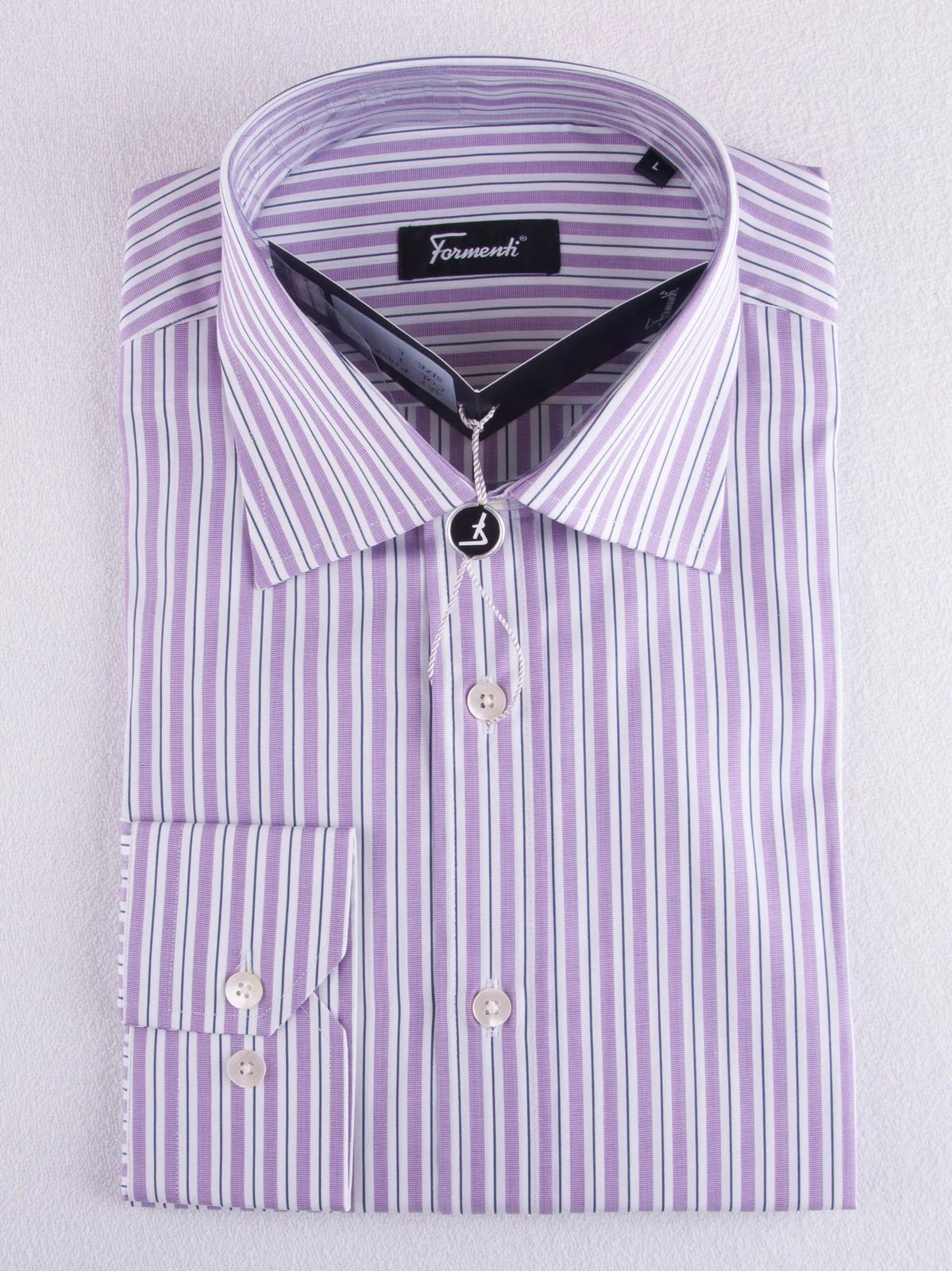 Сорочка чоловіча FORMENTI F10SP-247 бавовняна