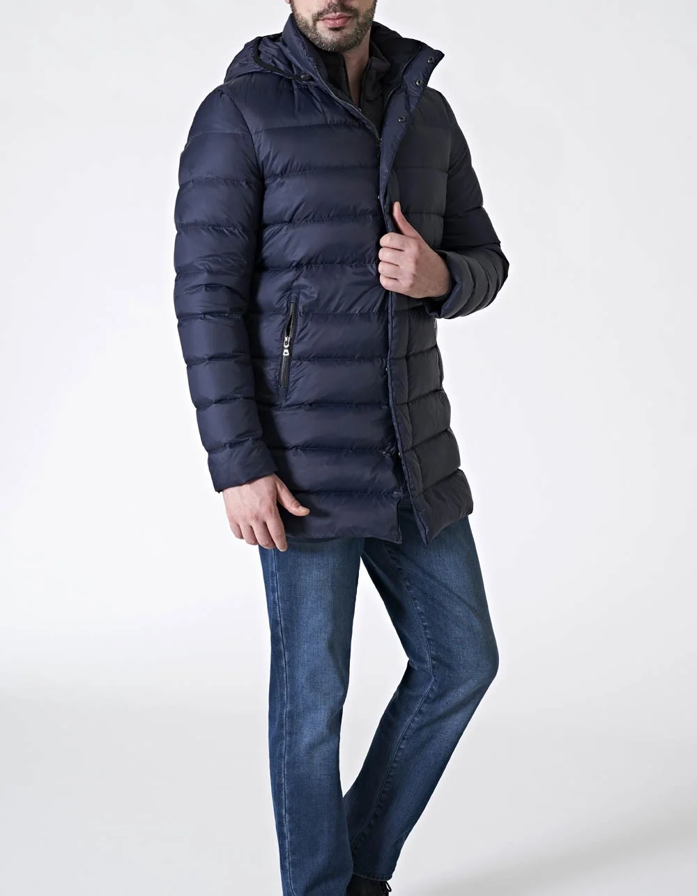 Чоловіча куртка FORMENTI FW-5080 FW-5080 гусячий пух/перо - Зображення 2