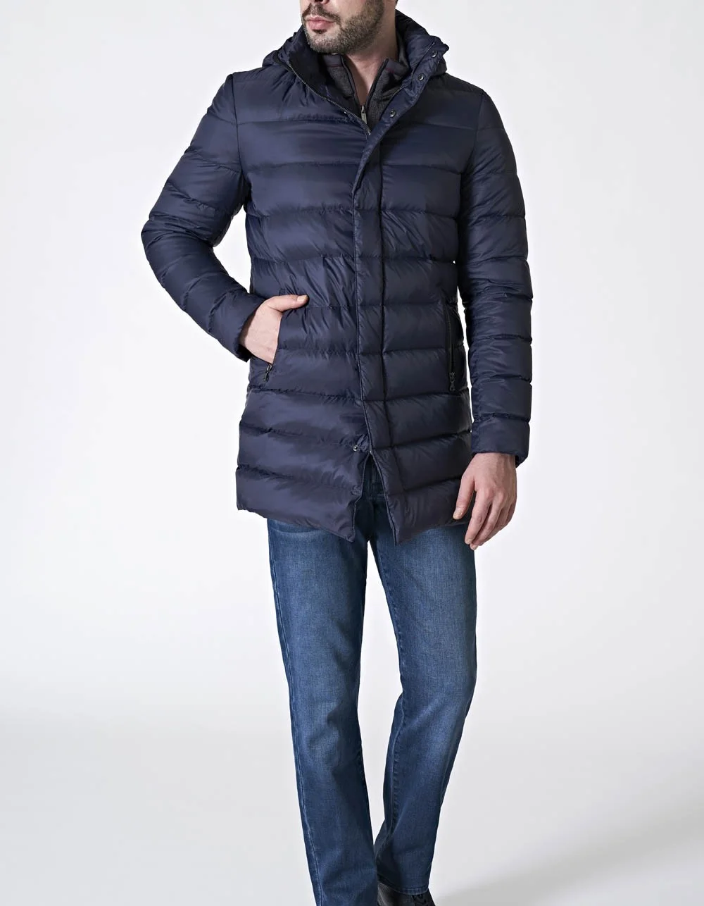 Чоловіча куртка FORMENTI FW-5080 FW-5080 гусячий пух/перо - Зображення 4